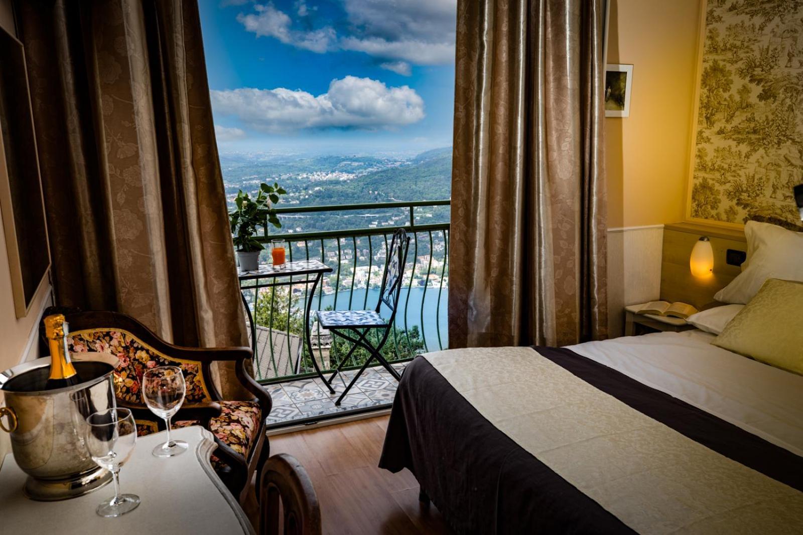 Hotel Vista Lago Brunate Exterior foto